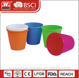 HaiXing colorful trash can 4.5L