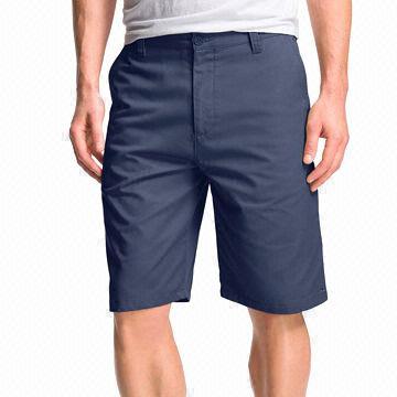 Classic Style Men's Shorts, Made of 100% Polycotton