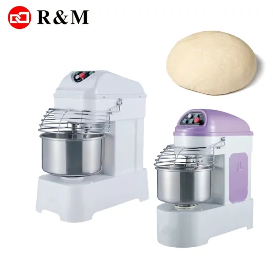 Speed controlling dough mixer spiral small size machine chapati