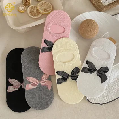 Korean version bow shallow mouth boat socks invisible socks