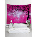 Tapisserie Wandteppich Wandbehang Galaxy Tapisserie Himmel Tapisserie Baum Tapisserie Nachthimmel Tapisserie für Schlafzimmer Wohnheim Dekor