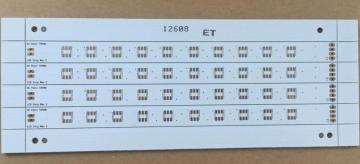 LED Strip Light PCB  with white solder
