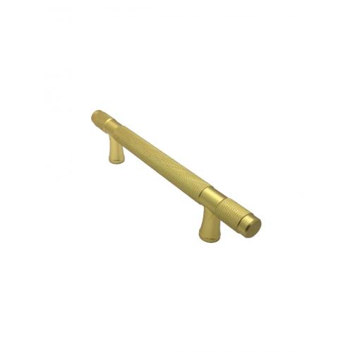 PVD Gold Grid Knurled Furniture Handle