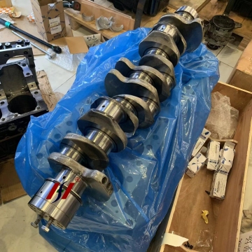 6HK1 Engine Crankshaft: New Original Excavator Engine Parts for Isuzu