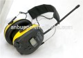 AM / FM radion earmuff مع شاشة LCD SNR = 28dB