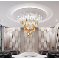 Hotel crystal chandelier used in the lobby