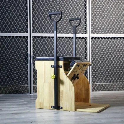 2022 High-Quality Wood Foldable Pilates Reformer Fitness Machine