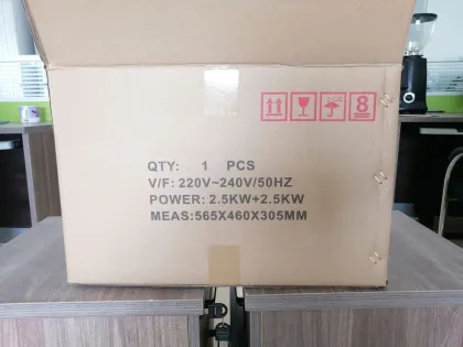 6L+6L Double-Tank Electric Deep Frying Machine Stainless Steel Catering Equipment Turkey Fryer