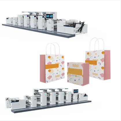 Zhek Automatic High Speed Flexographic Printers: Label Flexo Printing Machine and Paper Flexographic Printing Solutions