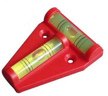 Triple Multi-bubble level MINI t shape spirit level for Caravan Campervan Camp mini measuring tools without magnetic