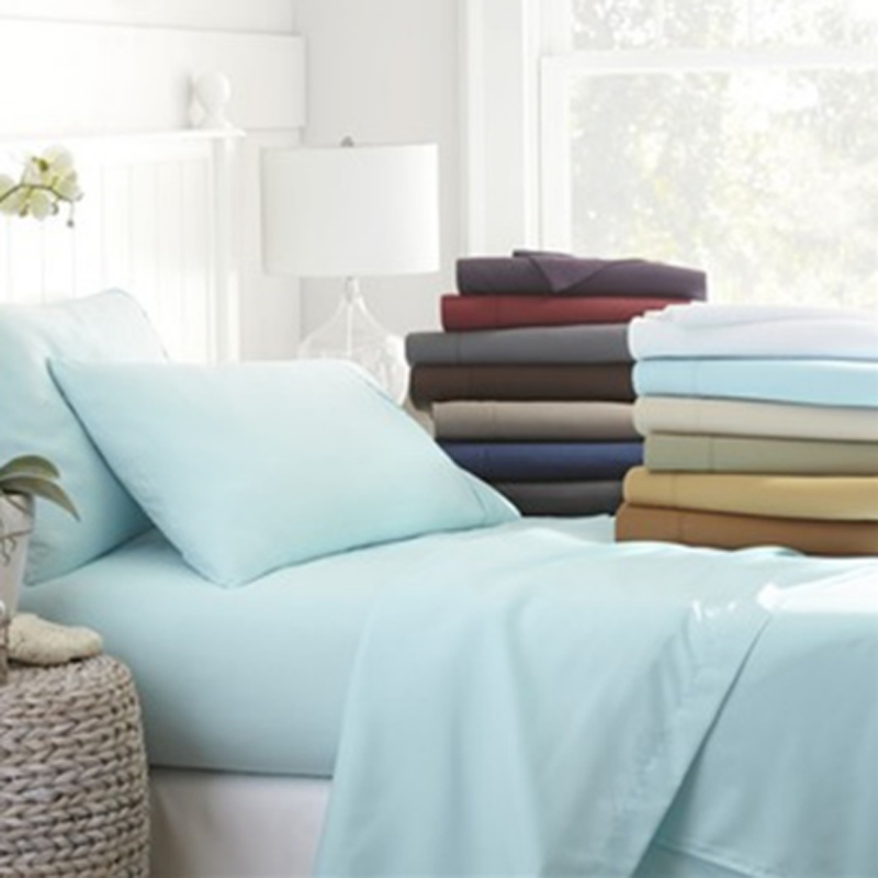 100% supima cotton sateen bed sheets