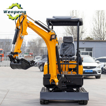 CE Certified 7 Ton Mini Hydraulic Crawler Excavator