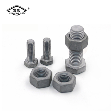 Hot dip galvanizing bolt