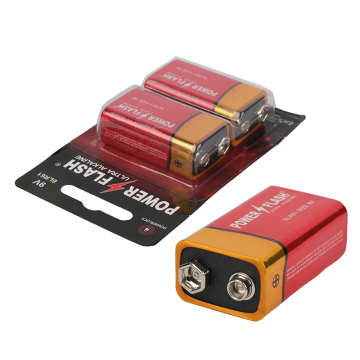 手頃な価格の9V 6LR61 450MAHアルカリバッテリー用電子機器用