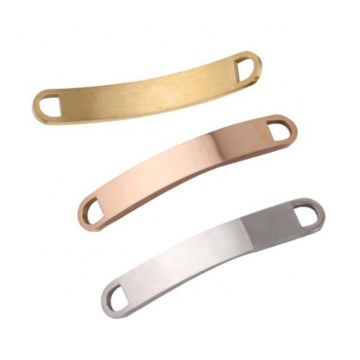 Yiwu Aceon Stainless Steel Custom Hand Stamped Connect Tag Personalized Bracelet