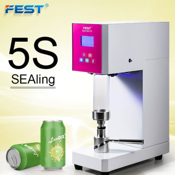 FEST CE Handheld Manual Plastic Pet Can Sealer for Beverages and Cans