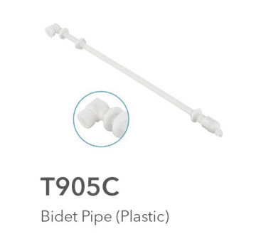 Australia plasdtic bathroom accessories bidet pipe