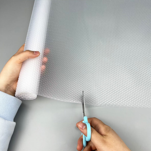 Punctate pattern transparent Non-Adhesive Cupboard Pad