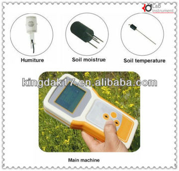 Multi-parameter soil moisture meter