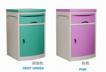 Hospital furniture medical ABS cupboard bedside cabinet