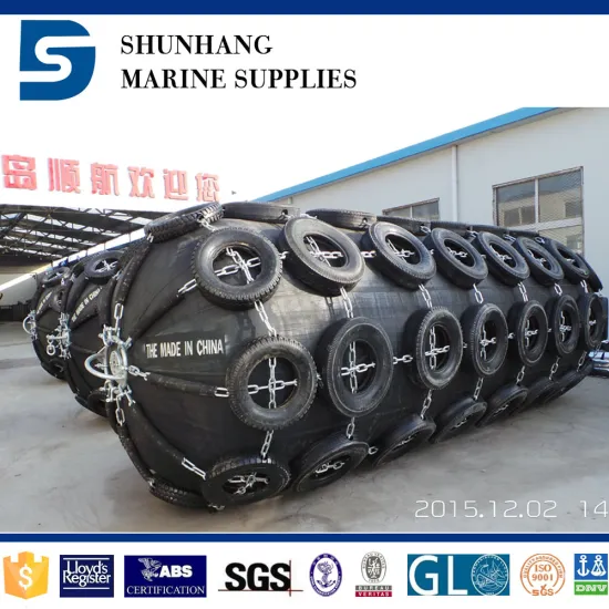 rubber fender used for protecting ships and docks