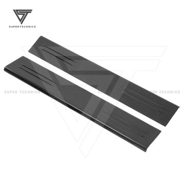 OEM Style Carbon Fiber Door Sill for Ferrari 812 (2017-2020) - Car Body Accessories (No Logo)