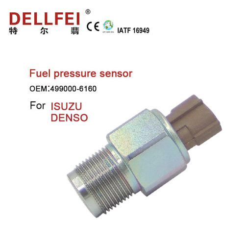 Sensor de presión del ferrocarril de combustible de potencia 499000-6160 para Isuzu