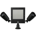 Solar 360-Grad-Rotatable Dual Head Spotlight