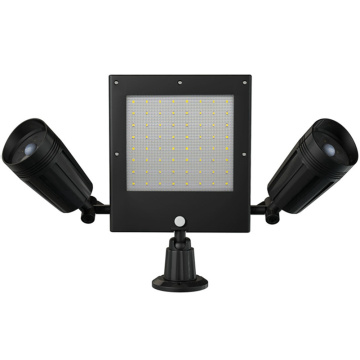 Solar 360-Degree Rotatable Dual Head Spotlight