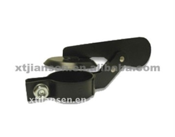 Diesel Exhaust 5" Black Stainless Steel Rain