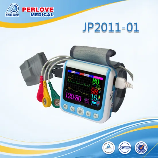 Portable patient monitor JP2011-01 with multi parameters sign