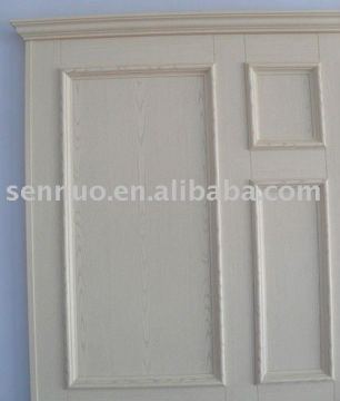 PVC overlaid MDF wrapping wall panel profile