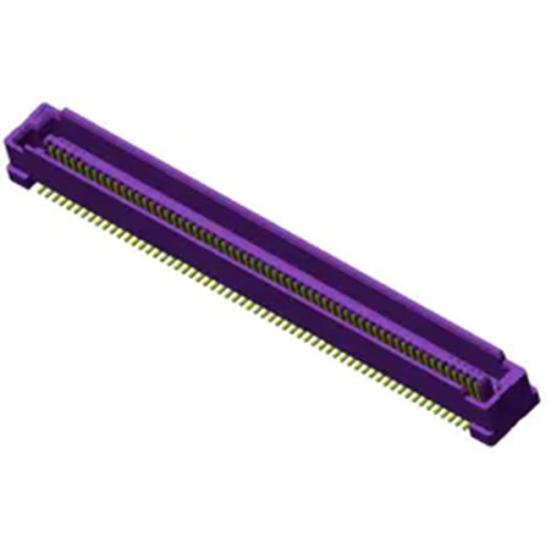Single-slot male terminal with post H4.6 board-to-board connector