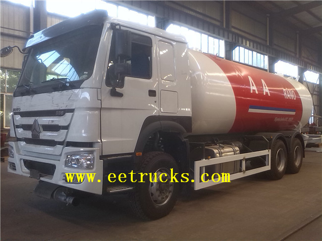 24 CBM LPG Gas Filling Tank Trucks