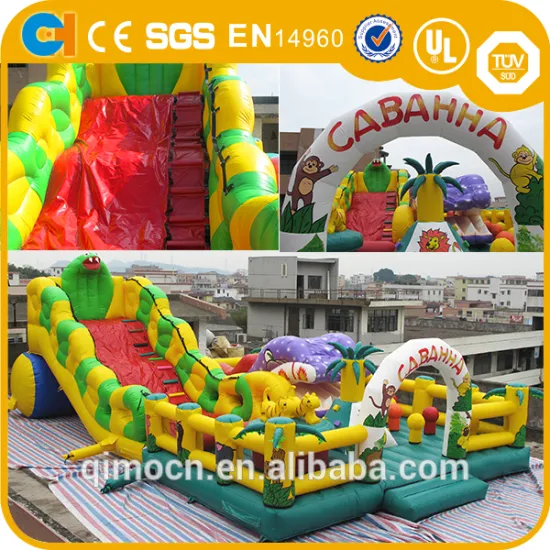 Giant inflatable snake amusement park,Big inflatable animals playground for kids,Inflatable Cobra fun city for sale
