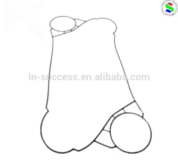 nbr gasket vicarb v110 gasket for heat exchanger