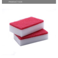 magic sponge with scouring pad