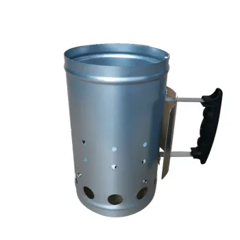Portable BBQ Charcoal Starter Chimney for Camping and Grills
