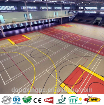 Premium competition outdoor sports flooring