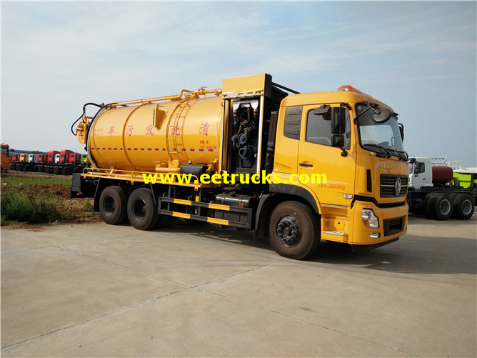 10 Wheel Septic Vacuum Tank Trucks