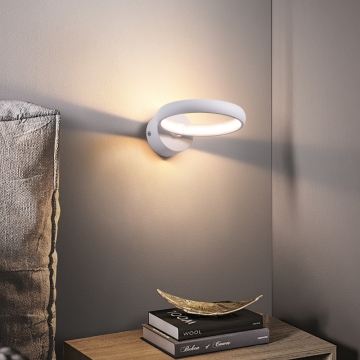 Moderne nordische Indoor kreative Designring -LED -Wandlampe zum Lesen von Leuchten