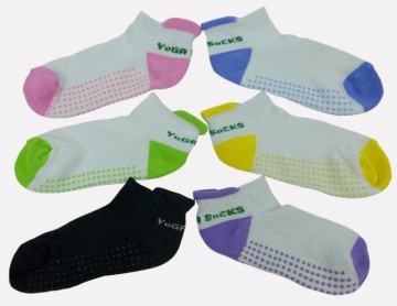 Cotton Yoga Pilates Socks with Grip