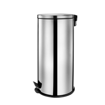 Stainless steel pedal trash can buy online