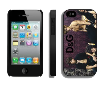 Dolce Gabbana mobilephone iphone 4 4s 5 cellphone case with sexy girl screen