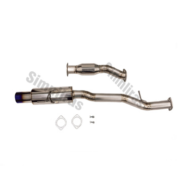 Edelstahl Eingang poliertes GT -Auspuffsystem für 2023 Nissan Z 400Z RZ34