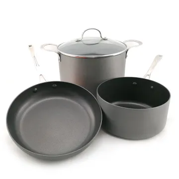Aluminum Non-Stick Kitchen Cookware Set: Cooking Pot Collection