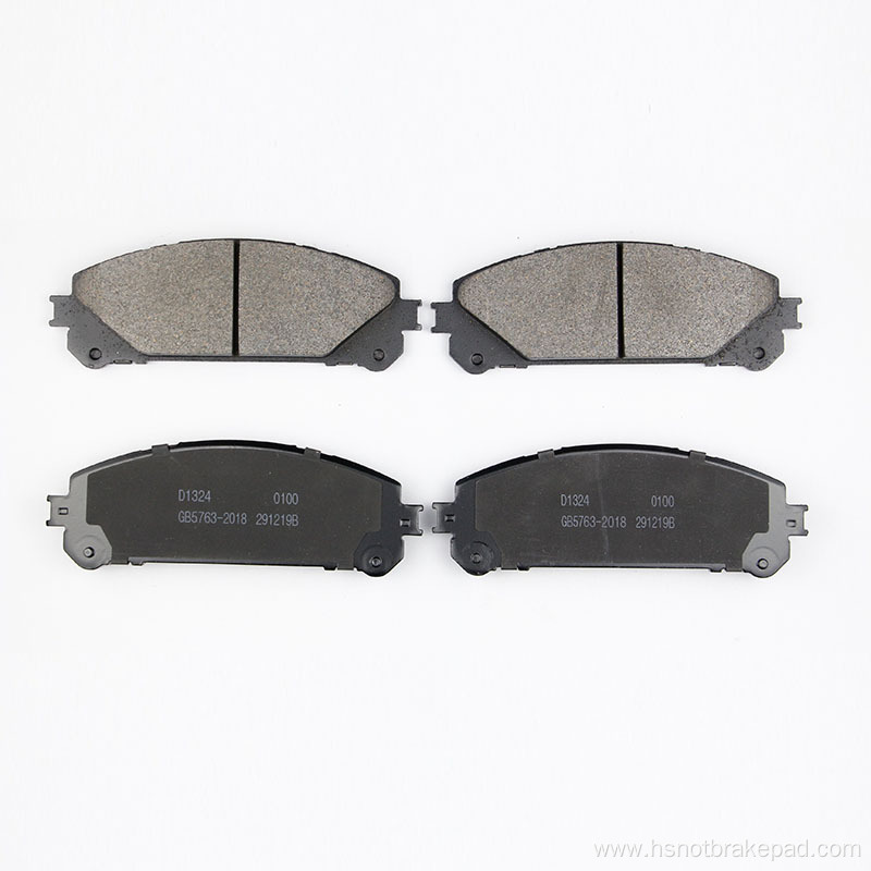 D1324 High qualityToyota Highlander Front Ceramic Brake Pads