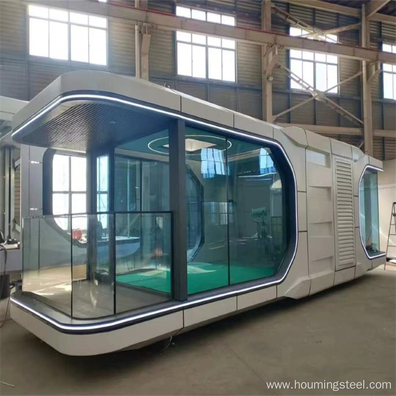 Prefab space capsule house