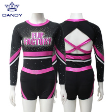 Custom Faire vos propres tenues de cheerleading d&#39;uniformes de joie pour les filles
