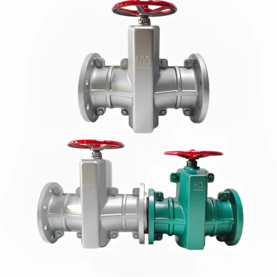 Manual Mud Sand Aluminum Alloy Pipe Clamp Valve